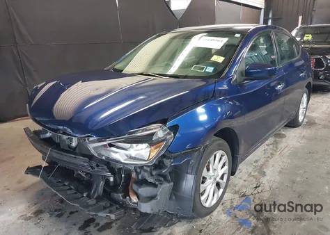 2019 Nissan Sentra S z USA, uszkodzony, nr VIN 3N1AB7AP2KY240617